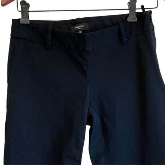 Babaton Elliott Pant tailored & cropped in black size 2, excellent condition - Picture 2 of 7